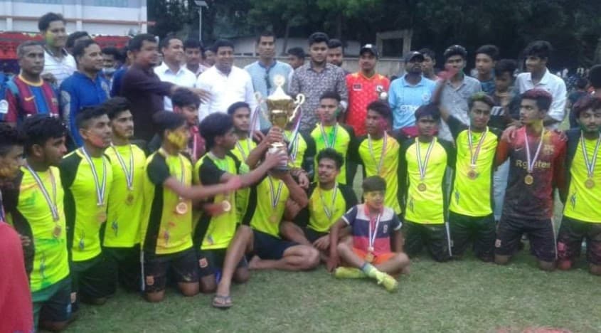 বঙ্গবন্ধু গোল্ডকাপ ফুটবল টুর্নামেন্টে গোয়ালন্দ পৌরসভা চ্যাম্পিয়ন