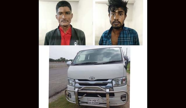 পুলিশ পরিচয়ে গাড়ী ছিনতাই, গ্রেফতার ৩