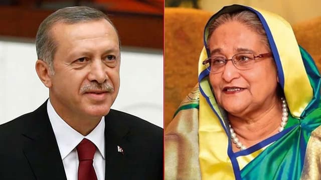 শেখ হাসিনাকে এরদোয়ানের ফোন, কথা বলেছেন ১০ মিনিট