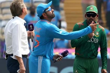বাংলাদেশের বিপক্ষে টস জিতে ব্যাটিংয়ে ভারত
