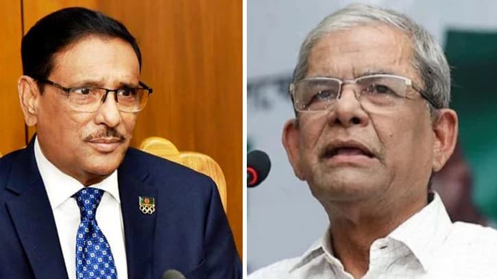 ওবায়দুল কাদেরকে সতর্ক করলেন মির্জা ফখরুল