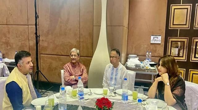 ভারতীয় হাইকমিশনারের সঙ্গে বিএনপি নেতাদের নৈশভোজ