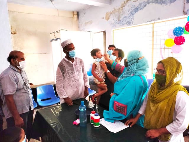 আত্রাইয়ে ভিটামিন 'এ' প্লাস ক্যাম্পেইন এর উদ্বোধন