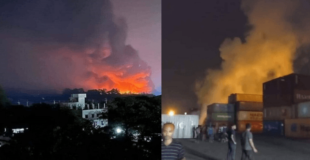 সীতাকুণ্ডে কনটেইনার ডিপোতে অগ্নিকাণ্ডে নিহত ৩, আহত শতাধিক