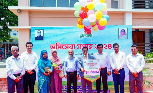 রাজশাহীতে সপ্তাহব্যাপী ভূমি সেবা সপ্তাহের উদ্বোধন