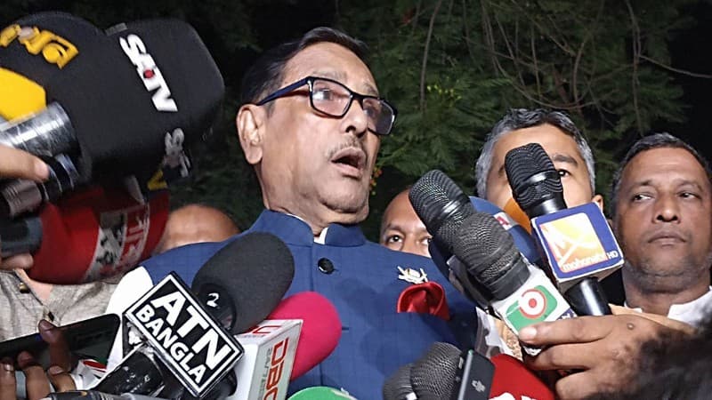 সংলাপের আশার প্রদীপ নেভেনি : কাদের