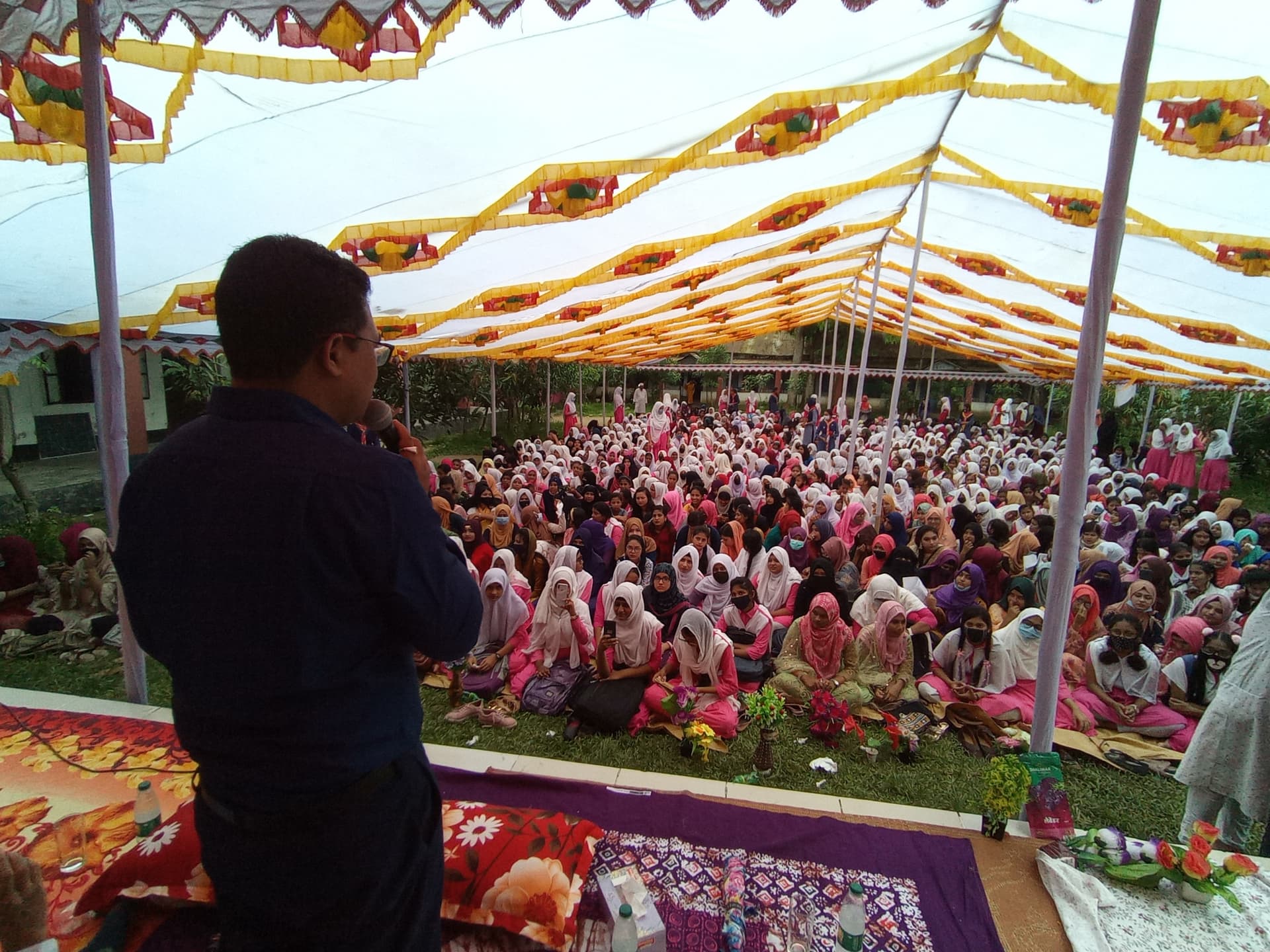 সরাইলে এসএসসি পরীক্ষার্থীদের বিদায় উপলক্ষে মিলাদ ও দোয়া মাহফিল