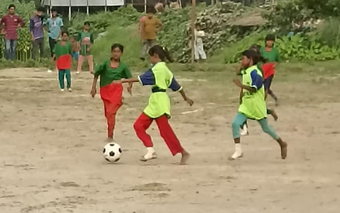 গোয়ালন্দে বঙ্গবন্ধু বঙ্গমাতা ফুটবল টুর্নামেন্ট উদ্বোধন