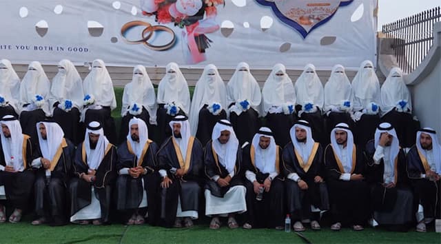 ৪০ হাফেজের বিয়ের মাধ্যমে মসজিদ উদ্বোধন