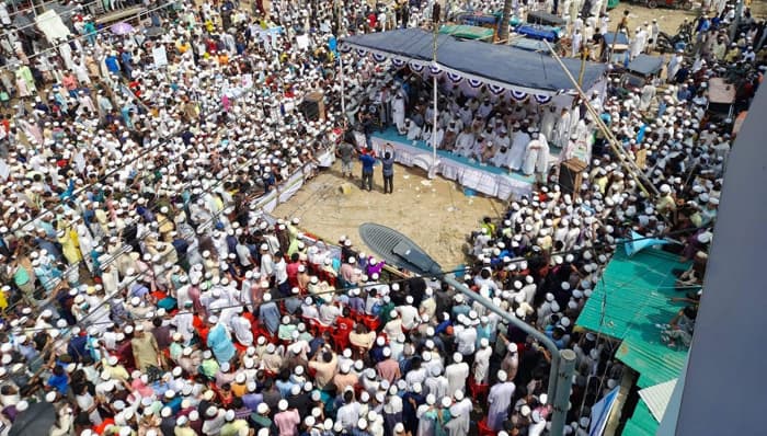 নবীর বিরুদ্ধে অবমাননাকর মন্তব্যের প্রতিবাদে টেকনাফে সমাবেশ