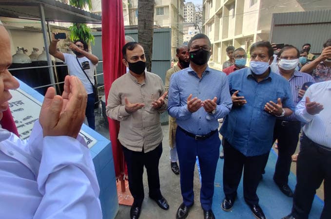 পাউবো মেডিকেল সেন্টারের উদ্বোধন