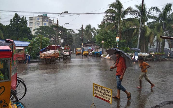আরো দুই দিন থাকবে বৃষ্টি