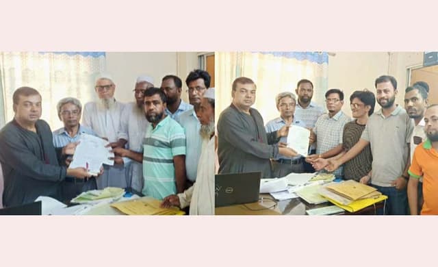 দেবীদ্বার পৌর নির্বাচন: স্বতন্ত্র মেয়রপ্রার্থী বাশার'র মনোনয়নপত্র দাখিল