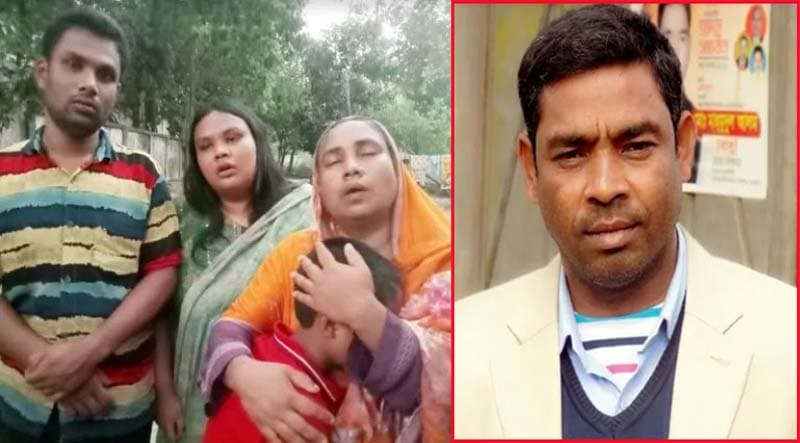 চেয়ারম্যানের নারী কেলেঙ্কারির সংবাদ প্রকাশ করায় বাবাকে হত্যা: সাংবাদিক নাদিমের ছেলের দাবি