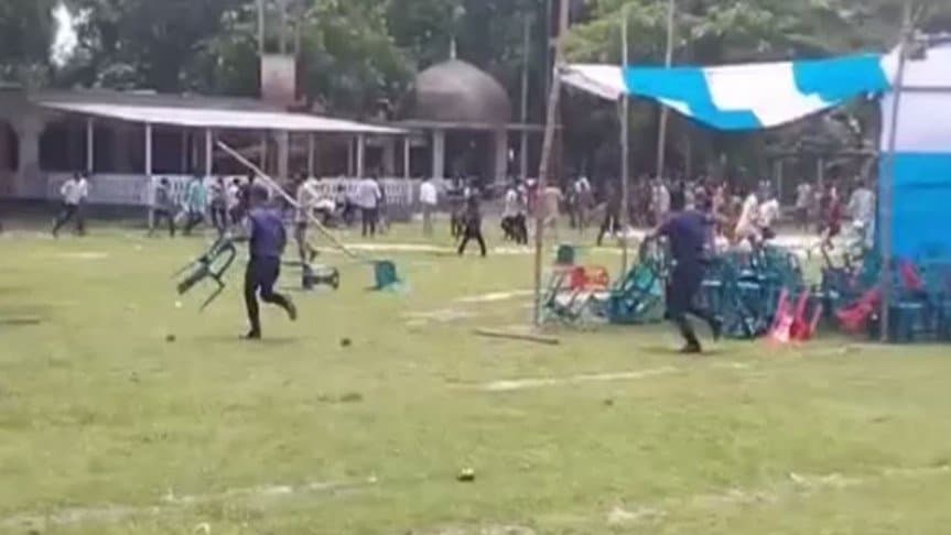 ছাত্রদল ও পুলিশ সংঘর্ষ, আহত ৩০