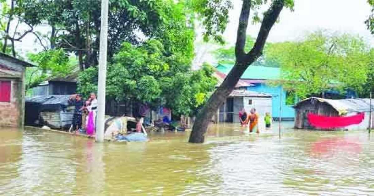 পানিতে তলিয়েছে সিলেটের ৮০ শতাংশ এলাকা