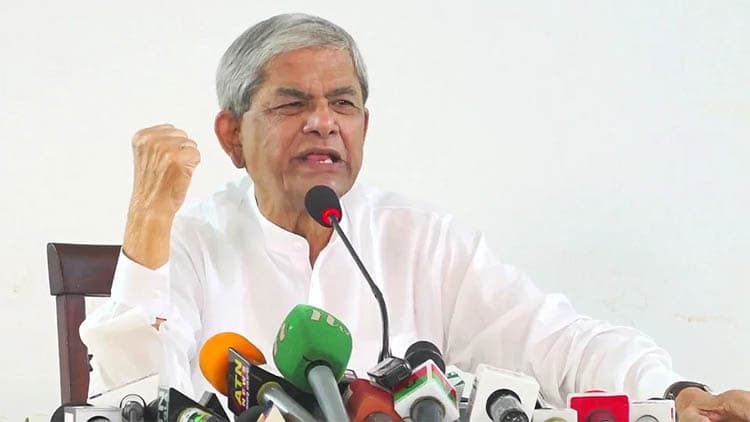 আমরা বিদেশিদের কাছে যাই না, তারাই আসেন: ফখরুল