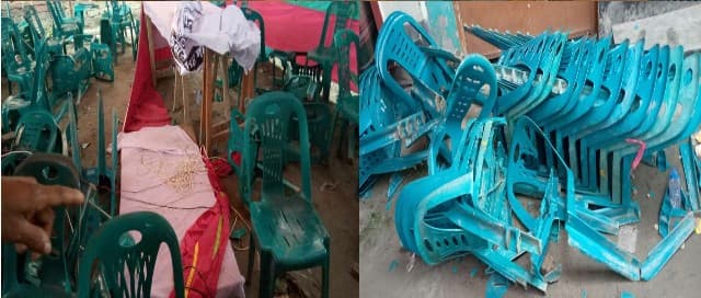 মঠবাড়িয়ায় স্বতন্ত্র প্রার্থীর নির্বাচনী কার্যালয় ভাংচুর