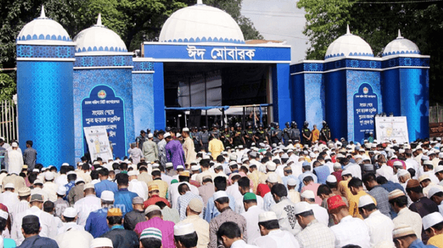 ঈদুল আজহার প্রধান জামাত জাতীয় ঈদগাহে সকাল ৮টায়