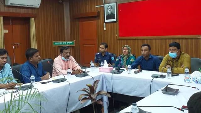 গোয়ালন্দে বন্যা মোকাবেলায় পূর্ব প্রস্তুতিমূলক সভা