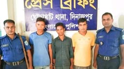 ঘোড়াঘাটে আন্তঃজেলা ডাকাত দলের ৩ সদস্য আটক