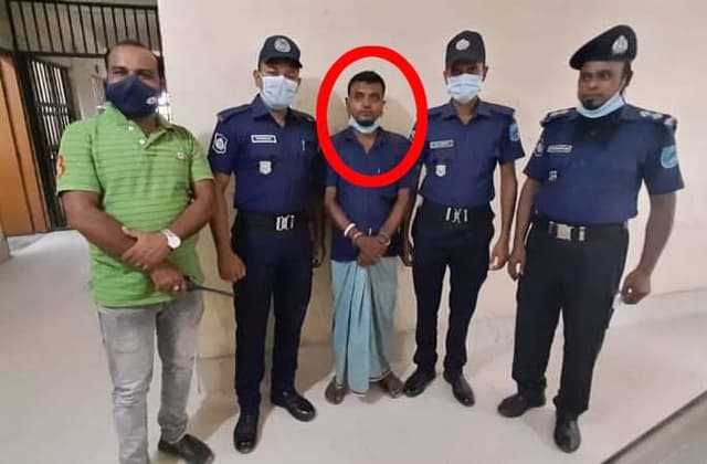 গোয়ালন্দে ৬ মামলার পলাতক আসামী গ্রেফতার