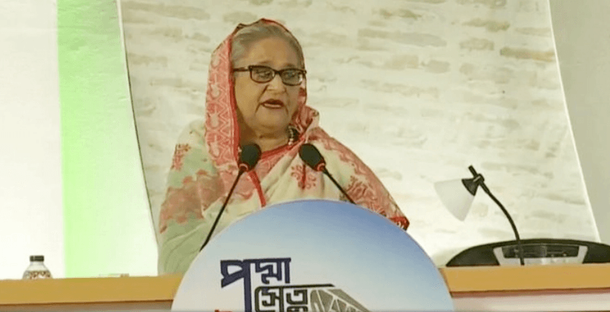 পদ্মা সেতু আমাদের গর্ব, অহংকার : প্রধানমন্ত্রী