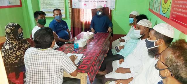 হিলিতে মাদক নির্মূলে পরামর্শমূলক সভা