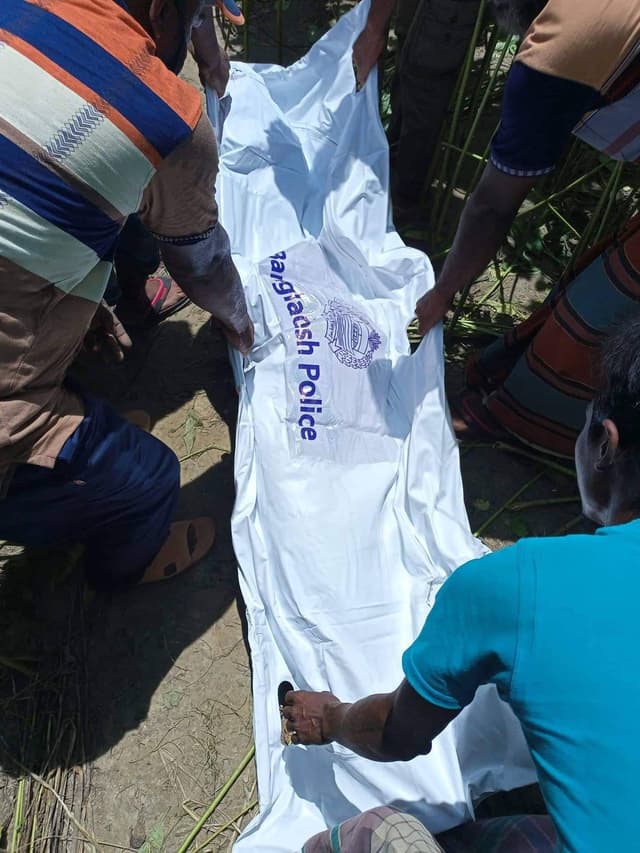 বালিয়াকান্দিতে পাট ক্ষেত থেকে মাদ্রাসা ছা‌ত্রের লাশ উদ্ধার