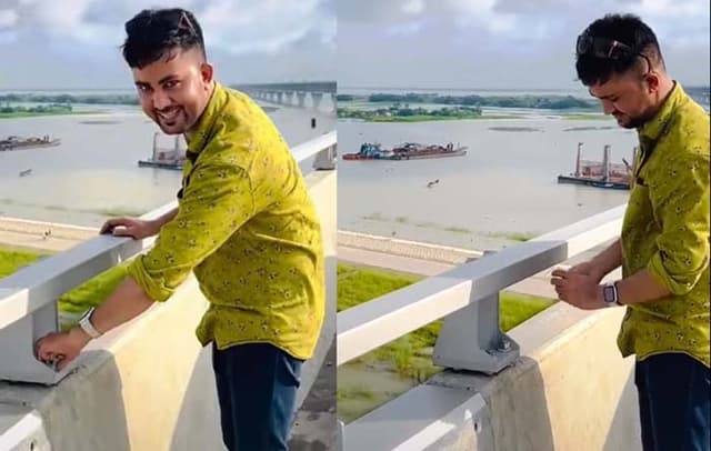 পদ্মা সেতুর নাট-বল্টু খুলে নেওয়া তরুন পুলিশ হেফাজতে