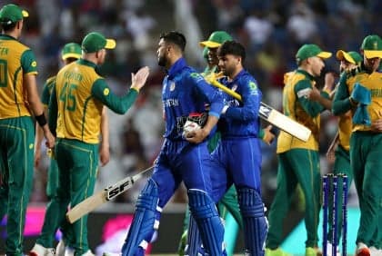 আফগানদের কাঁদিয়ে প্রথমবার বিশ্বকাপের ফাইনালে দক্ষিণ আফ্রিকা