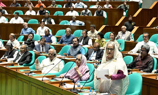 ‘দুর্নীতি করলে কারও রক্ষা নেই, অভিযান অব্যাহত থাকবে: সংসদে প্রধানমন্ত্রী