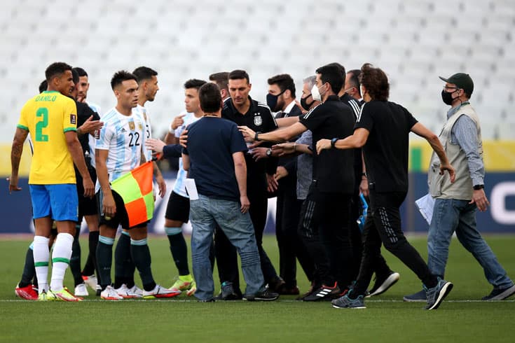 খেলা ছাড়াই পুরো পয়েন্ট চায় ব্রাজিল-আর্জেন্টিনা