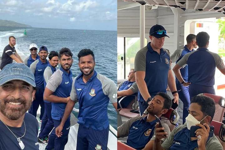 ভয়ঙ্কর ফেরি যাত্রা, অসুস্থ হয়ে পড়েছেন টাইগাররা