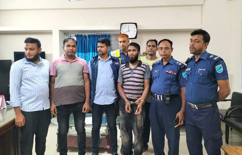 ডাসারে হাতকড়াসহ পালানো আসামি ১১ ঘণ্টা পর ফের গ্রেপ্তার