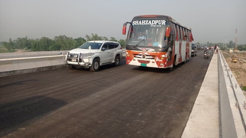 খুলে দেওয়া হলো নলকা সেতুর ঢাকামুখী লেনও