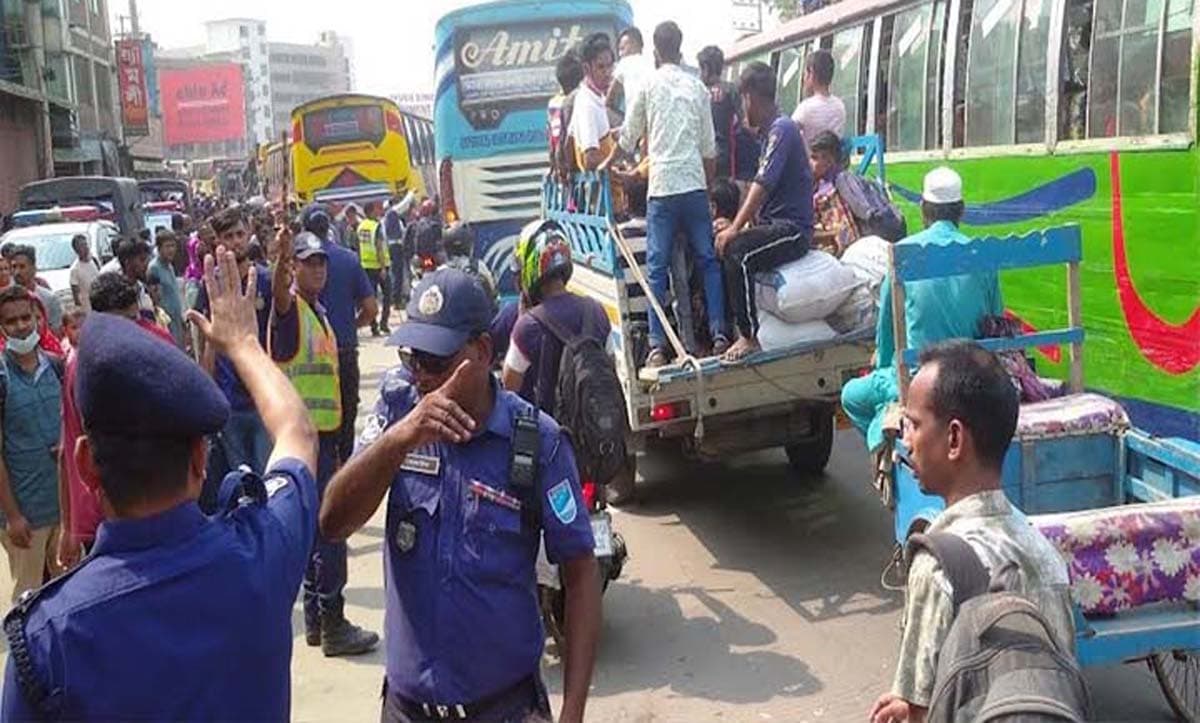 যানজট নিরসনে মহাসড়কে থাকবে অতিরিক্ত পুলিশ