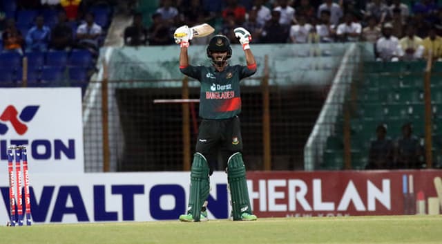 বৃষ্টি বিঘ্নিত ম্যাচে ১৬৯ রানে থামল বাংলাদেশ