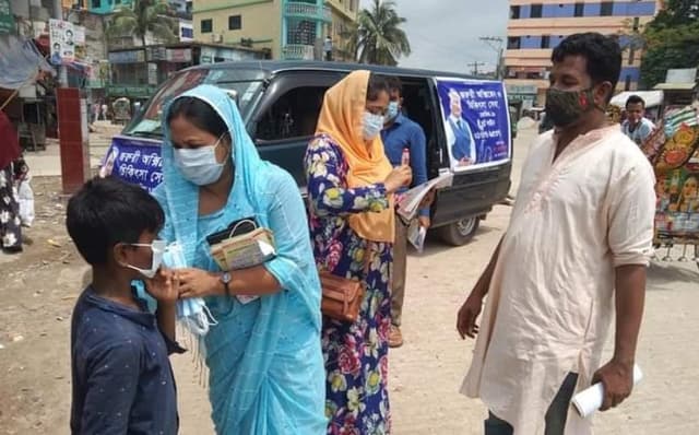 ২৪ ঘন্টা সেবাদানে ‘পাশে আছি কোভিড-১৯ সেবা’