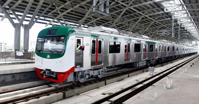 পরীক্ষামূলকভাবে বিকেলে আগারগাঁও থেকে মতিঝিল যাবে মেট্রোরেল