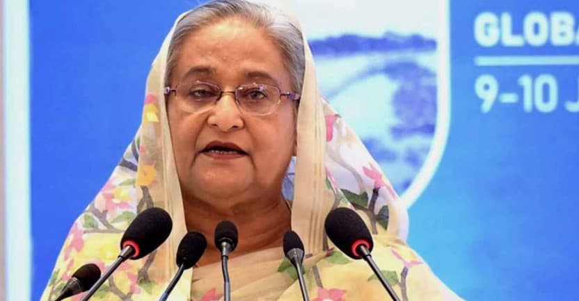 জলবায়ু মোকাবেলায় তহবিল সরবরাহসহ প্রধানমন্ত্রীর পাঁচ দফা