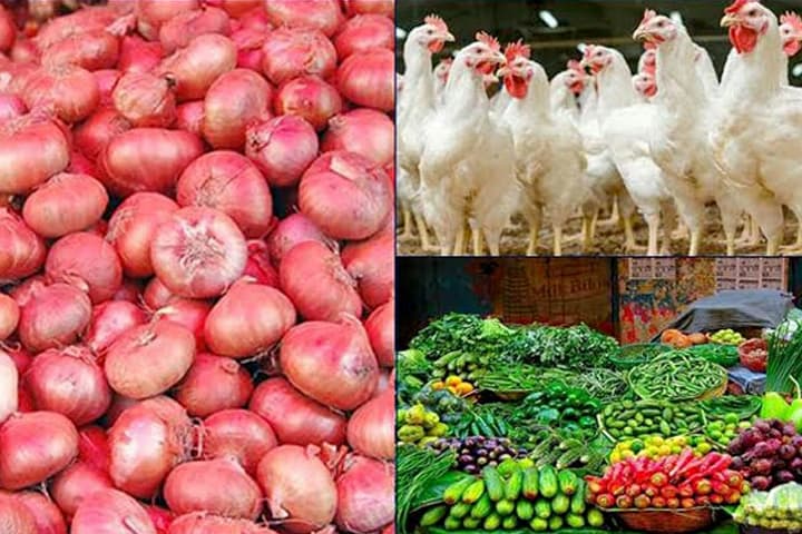 দাম বেড়েছে মুরগি-সবজির, কমেছে পেঁয়াজের