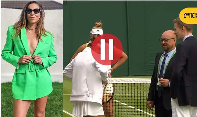 কোচের থেকে অন্তর্বাস ধার করে কোর্টে নামলেন টেনিস তারকা