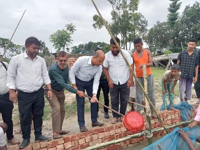 সরাইলে বিল নার্সারিতে মাছের পোনা অবমুক্তকরণ