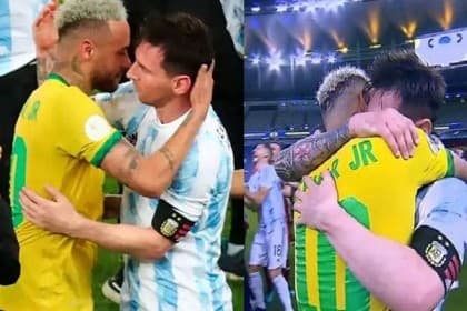 শিরোপা জয়ে মেসির কান্না, হতাশা নিয়ে কাঁদলেন নেইমার