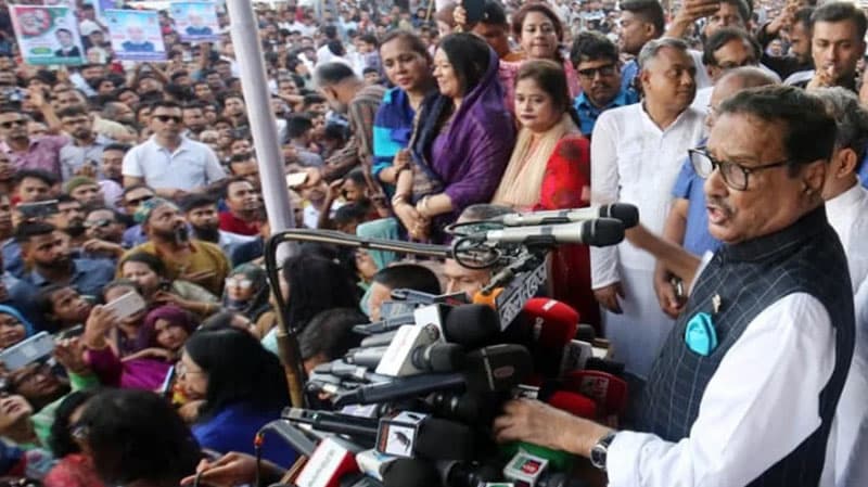 আমাদেরও এক দফা, শেখ হাসিনার অধীনেই নির্বাচন: কাদের