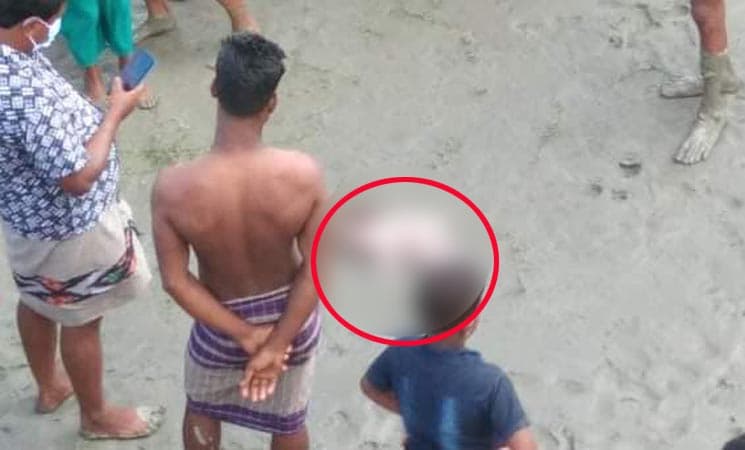 আশাশুনিতে নদীর চর থেকে উদ্ধার নবজাতকের মৃত্যু