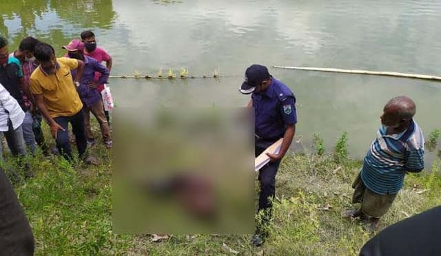 হাত-পা বাঁধা পুকুর থেকে মোয়াজ্জিনের লাশ উদ্ধার