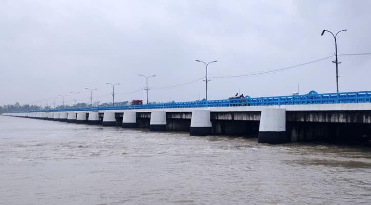 তিস্তার পানি বিপৎসীমার ৪০ সেন্টিমিটার ওপরে