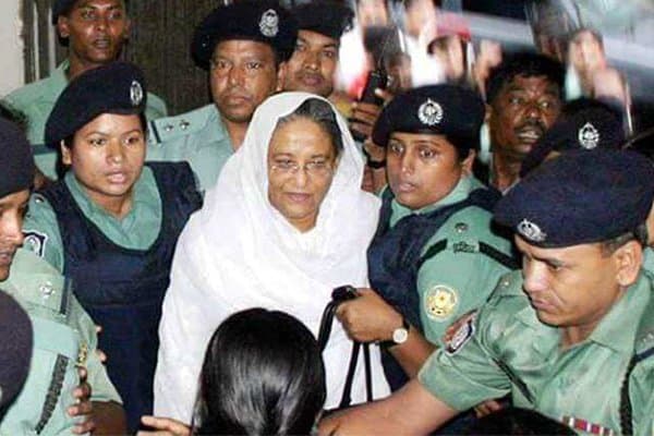 আজ শেখ হাসিনার কারাবন্দী দিবস